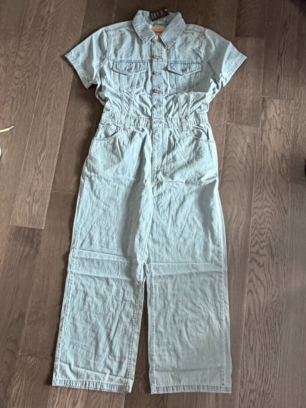 Levi's Women Forgotten Dream Type Iii Jumpsuit Size L NWT 89$+TAX - Picture 7 of 8